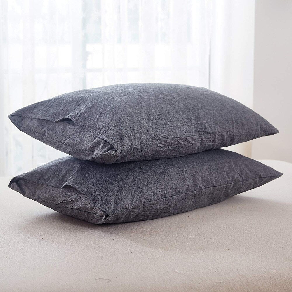 Set copripiumino in cotone Carson Carrington Gradersta da 3 pezzi