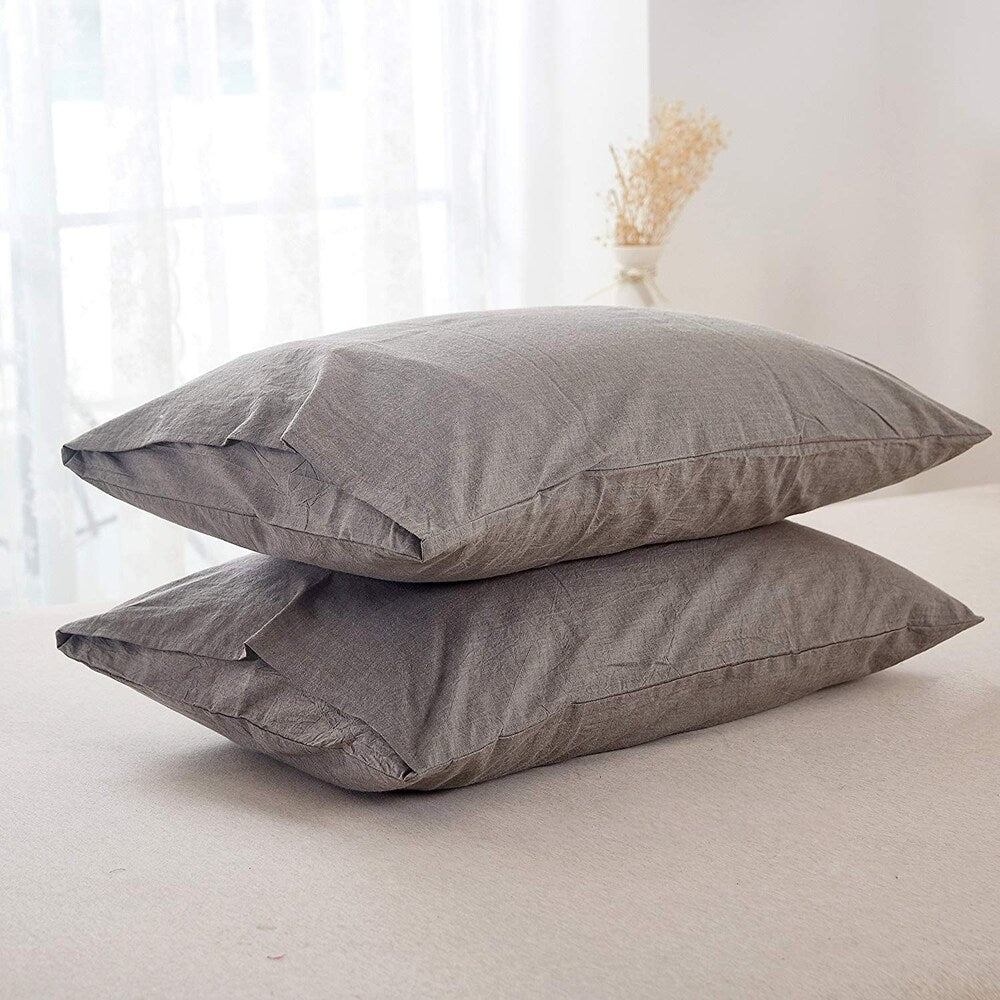 Set copripiumino in cotone Carson Carrington Gradersta da 3 pezzi