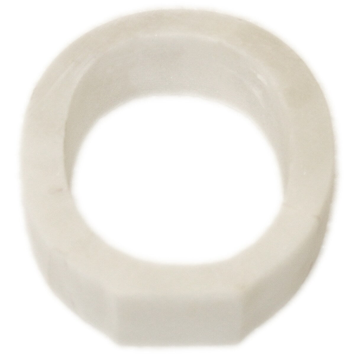 Lettera Helvetica in marmo bianco