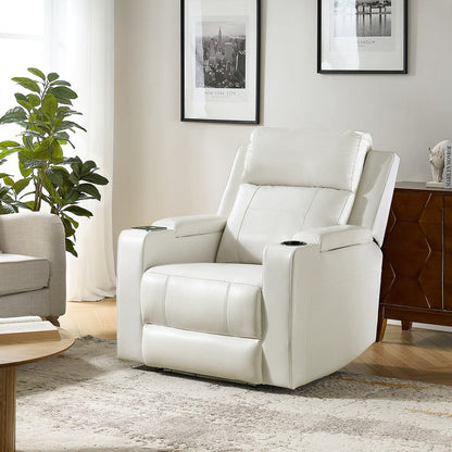 Poltrona reclinabile elettrica Marion Classic 35,5 Wide con portabicchieri di HULALA HOME