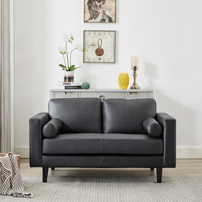 Divano in vera pelle di metà secolo per soggiorno, divano di lusso, mobili per casa, ufficio, camera da letto