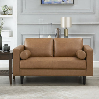 Divano in vera pelle di metà secolo per soggiorno, divano di lusso, mobili per casa, ufficio, camera da letto