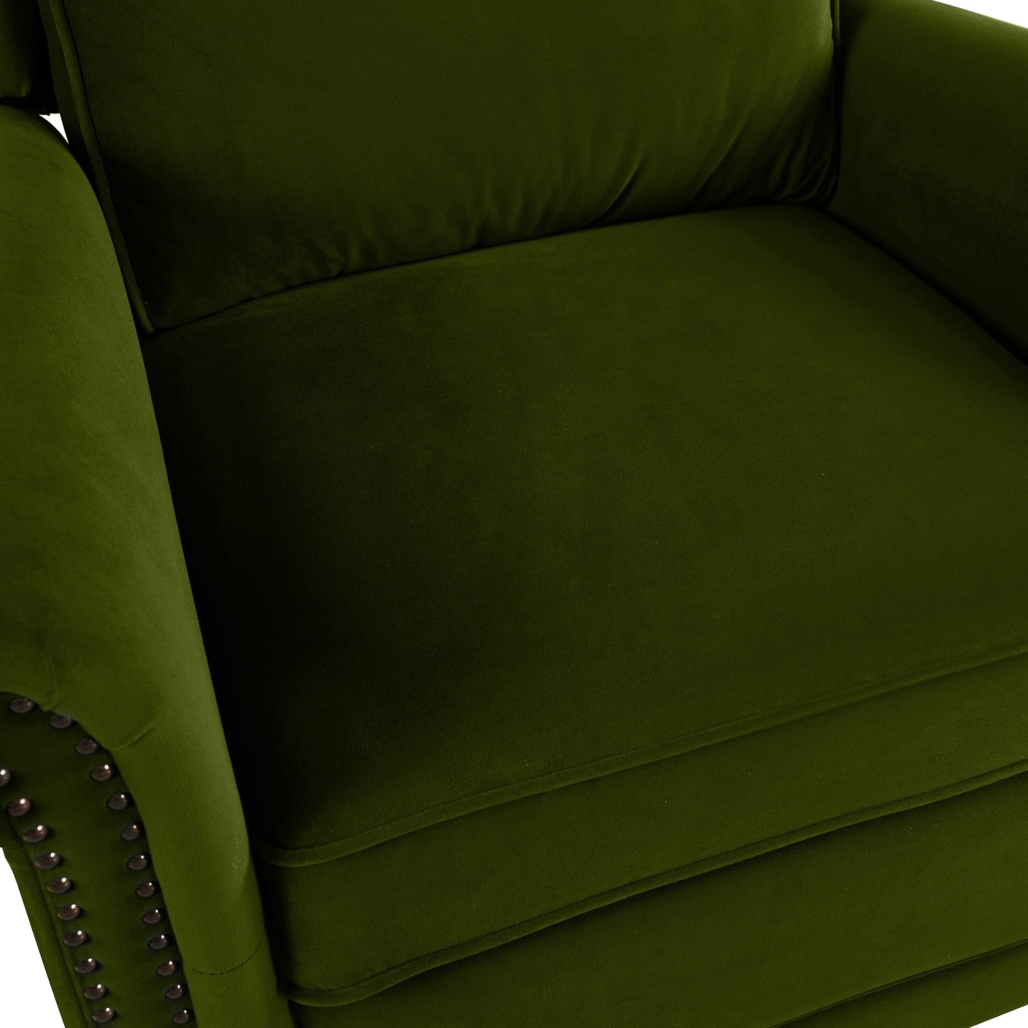 Poltrona reclinabile girevole moderna in velluto Marloo di Christopher Knight Home