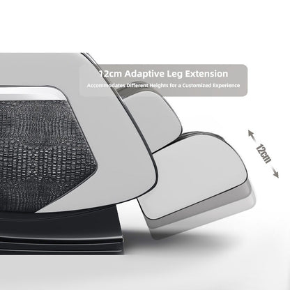 Poltrona massaggiante, poltrona reclinabile a gravità zero per tutto il corpo, riscaldamento dei fianchi, massaggio ai piedi e sistema di massaggio ad aria per l'ufficio domestico