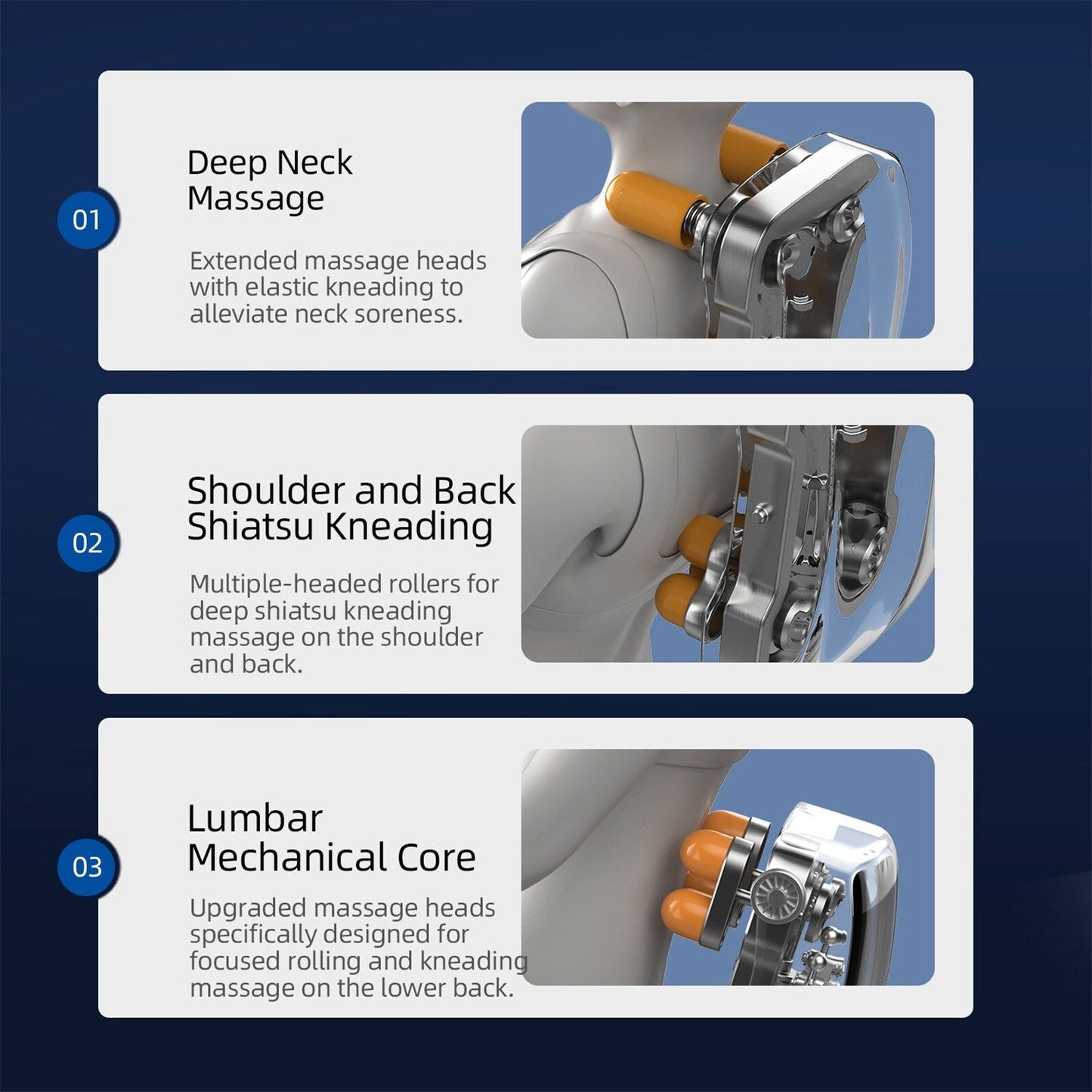 Poltrona massaggiante, poltrona reclinabile a gravità zero per tutto il corpo, riscaldamento dei fianchi, massaggio ai piedi e sistema di massaggio ad aria per l'ufficio domestico