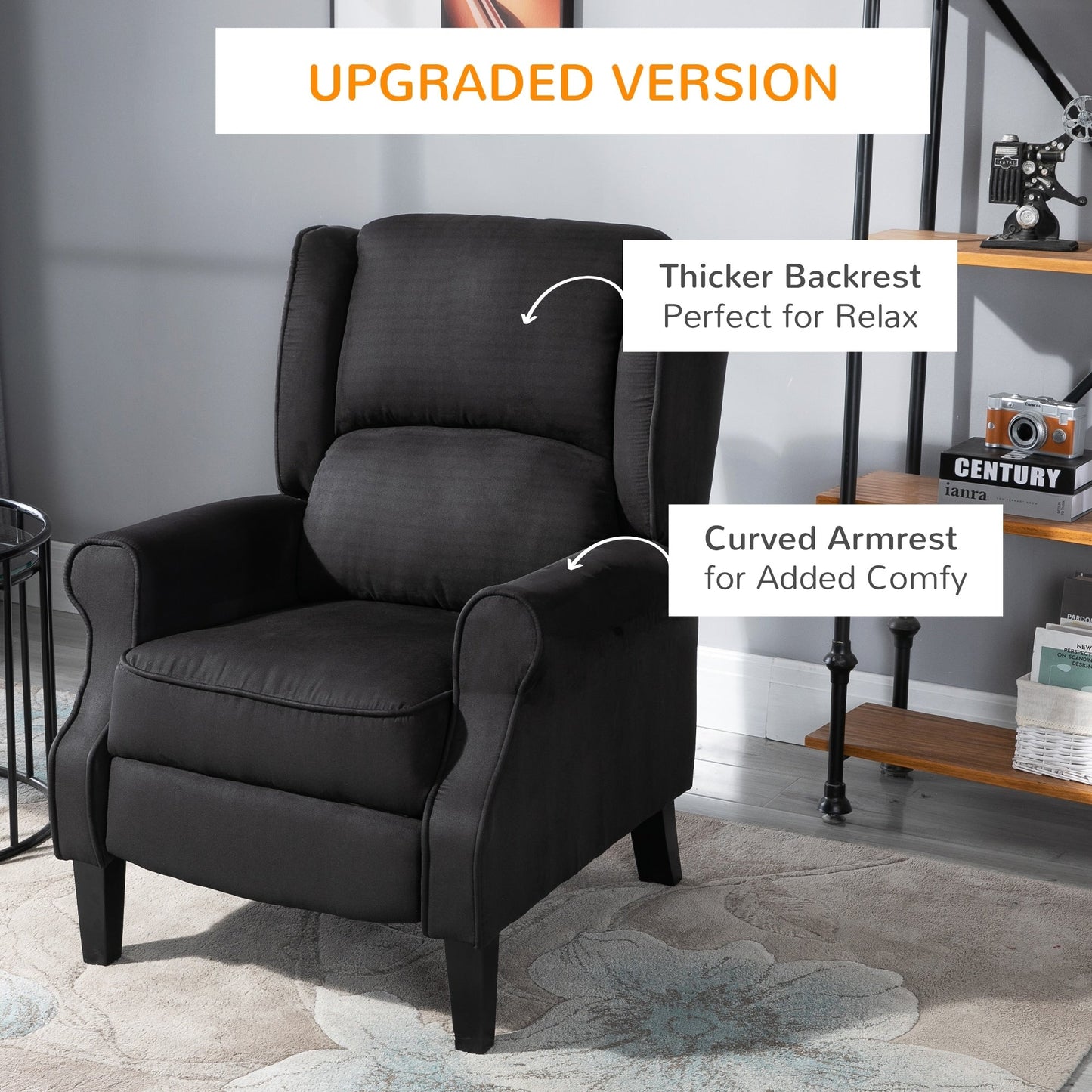 Divano reclinabile massaggiante con funzione di riscaldamento, telecomando