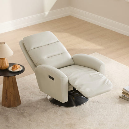 Poltrona reclinabile girevole a doppio motore Mateo