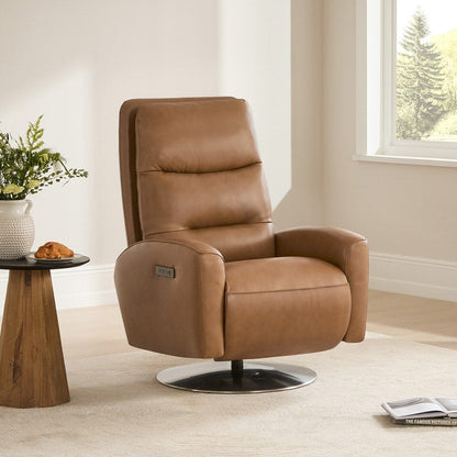 Poltrona reclinabile girevole a doppio motore Mateo