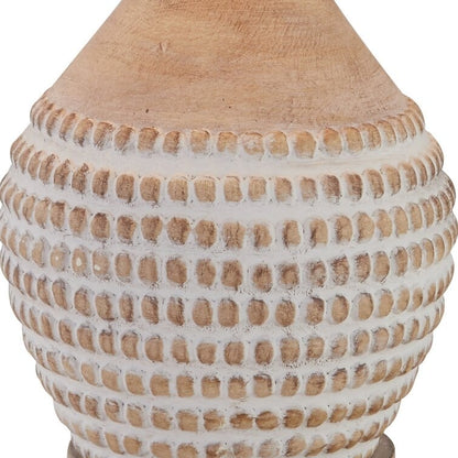 Set di lampade da tavolo Maxax 24.75 marroni con USB (set da 2)