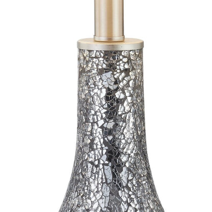 Set di lampade da tavolo in vetro 25.25 con USB (set di 2)