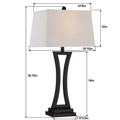 Set di lampade da comodino Maxax 30.75 (set di 2)