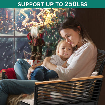 Gruppo di sedute Mcferran per 4 persone con cuscini