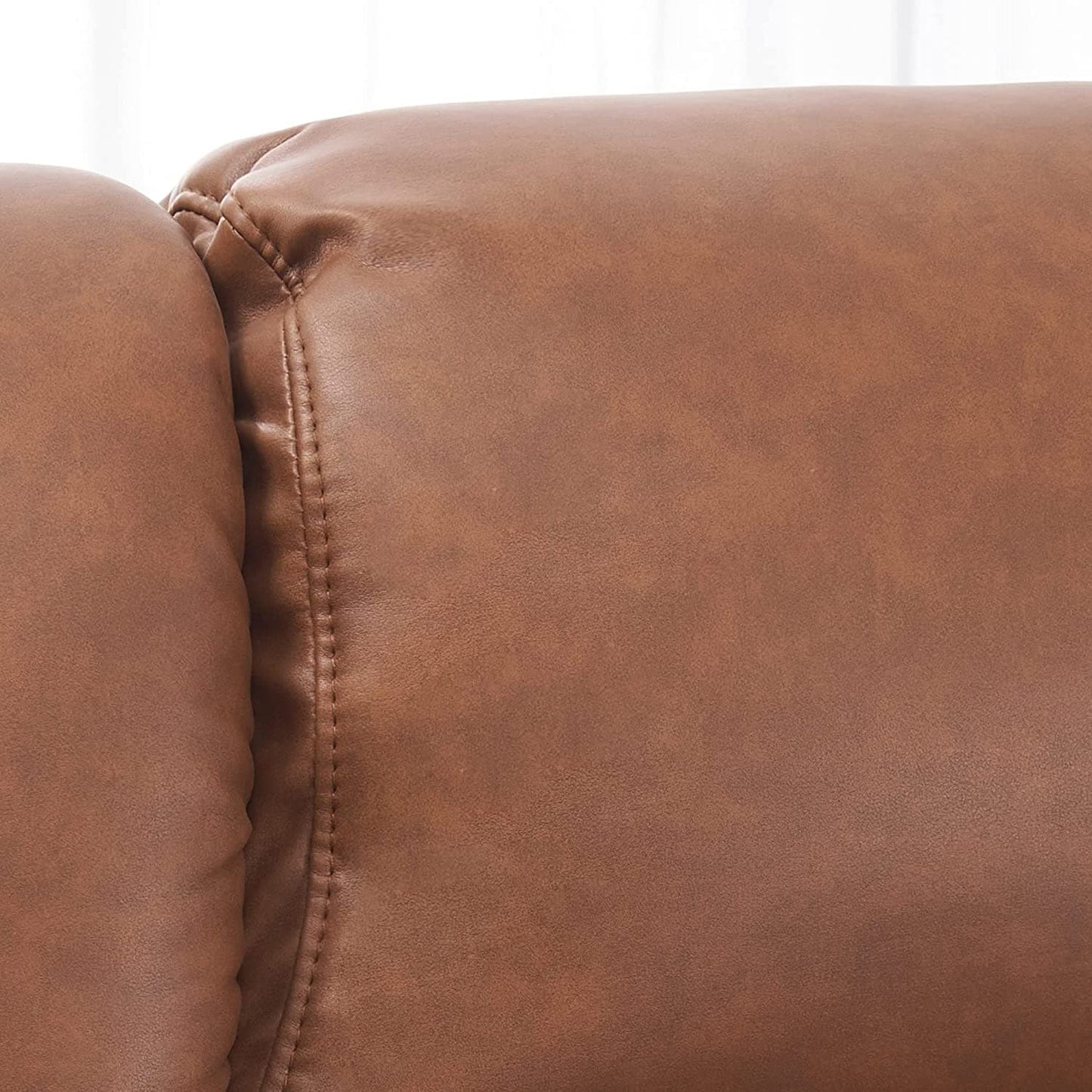 Poltrone reclinabili girevoli MCombo con poggiapiedi, poltrone TV con massaggio vibrante e tasca laterale