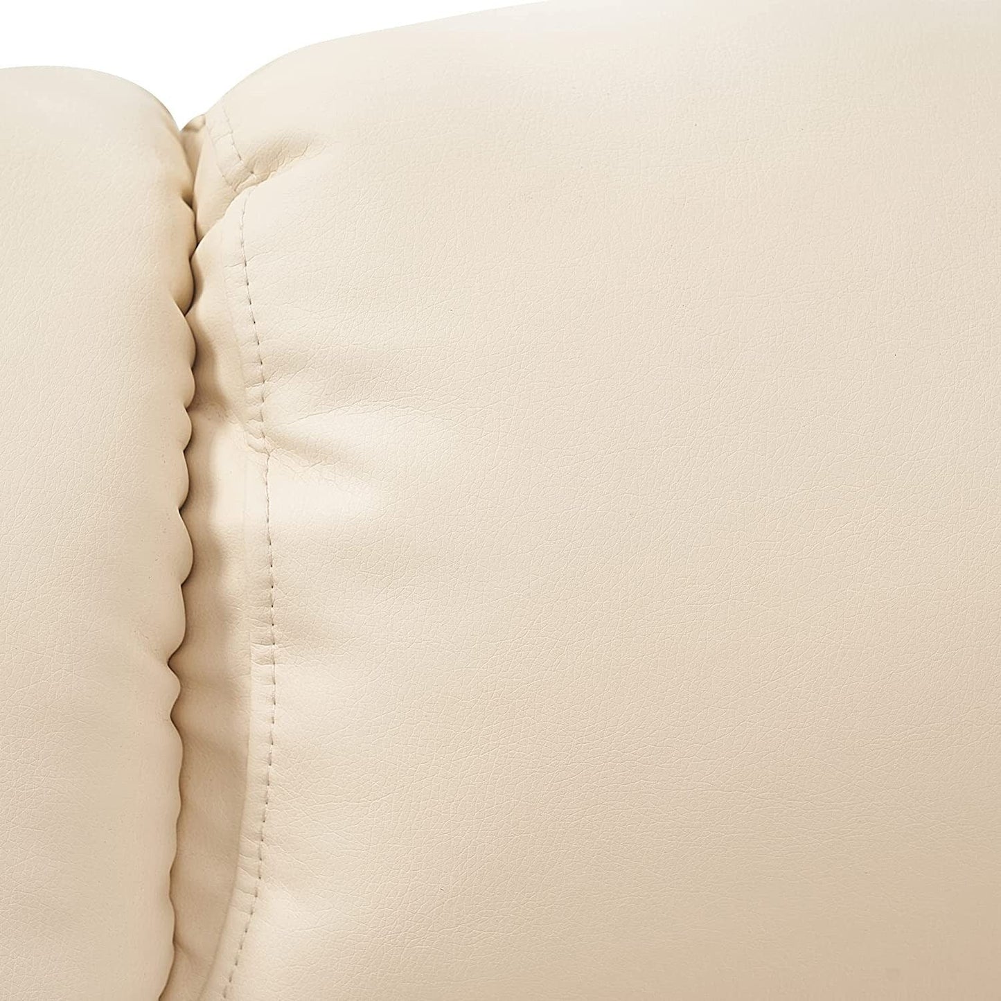 Poltrone reclinabili girevoli MCombo con poggiapiedi, poltrone TV con massaggio vibrante e tasca laterale