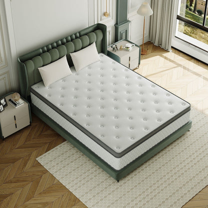 Materasso ibrido di livello di comfort medio da 8 pollici, traspirante e rinfrescante - TWIN