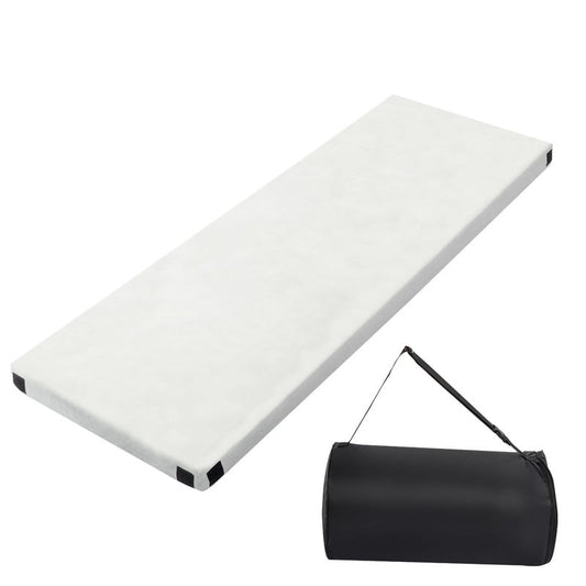 Materasso da campeggio in memory foam con fodera rimovibile e borsa portaoggetti
