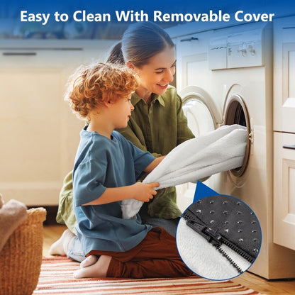 Materasso da campeggio in memory foam con fodera rimovibile e borsa portaoggetti