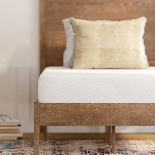 Materasso in memory foam in una scatola arricchito con carbone e tè verde