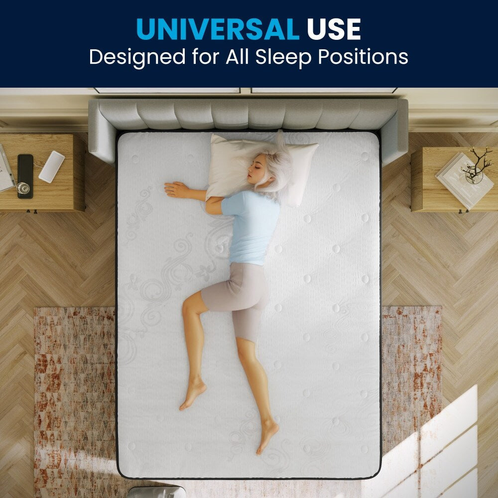 Materasso ibrido in memory foam e molle insacchettate