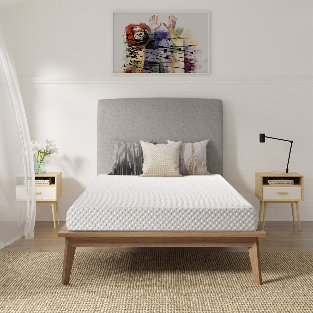 Materasso in memory foam Merax da 6 pollici in gel - King