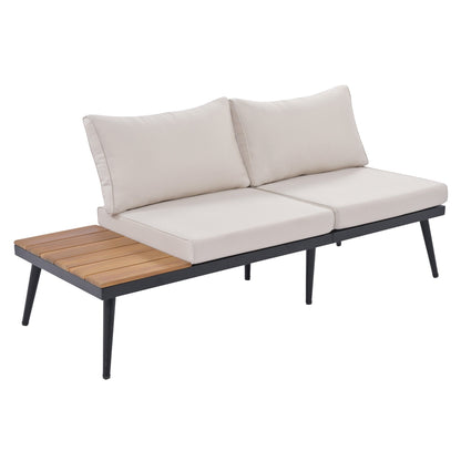 Set di divani componibili da esterno Merax da 6 pezzi