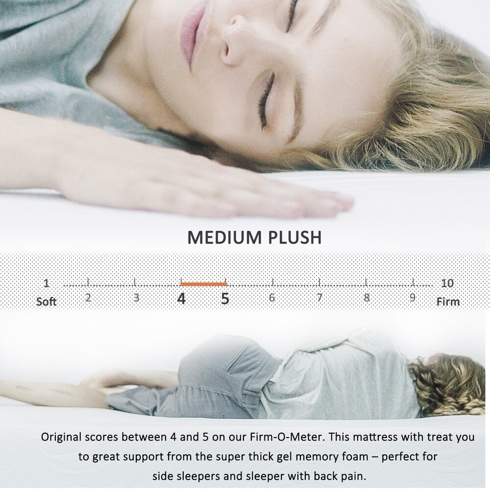 Materasso in memory foam Merax Plush da 12 pollici