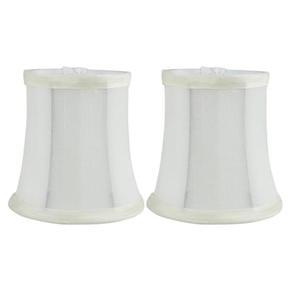 Paralumi per lampadario Meriville, 3 pollici per 4,5 pollici per 4,5 pollici, a clip