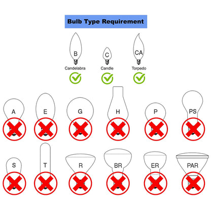 Paralumi per lampadari Meriville in finta seta con clip, 4 pollici x 6 pollici x 5 pollici