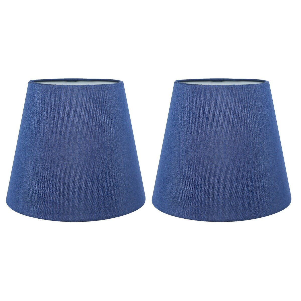 Paralumi per lampadari Meriville in finta seta con clip, 4 pollici x 6 pollici x 5 pollici