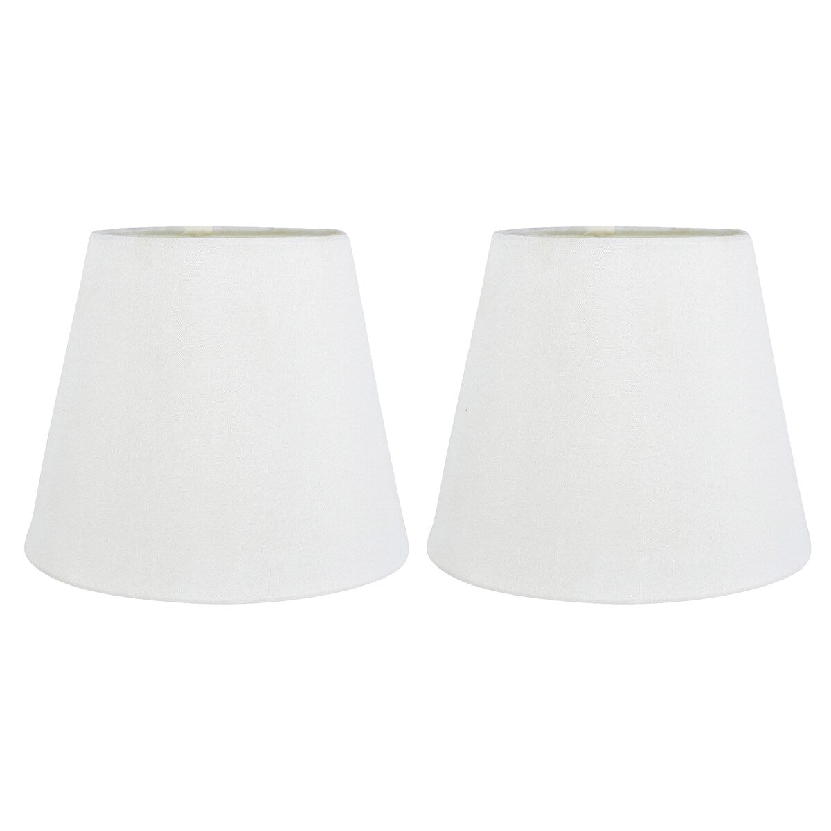 Paralumi per lampadari Meriville in finta seta con clip, 4 pollici x 6 pollici x 5 pollici