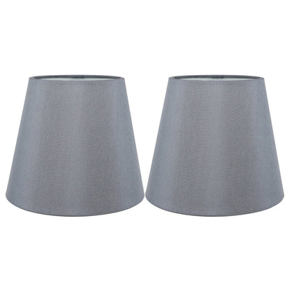 Paralumi per lampadari Meriville in finta seta con clip, 4 pollici x 6 pollici x 5 pollici