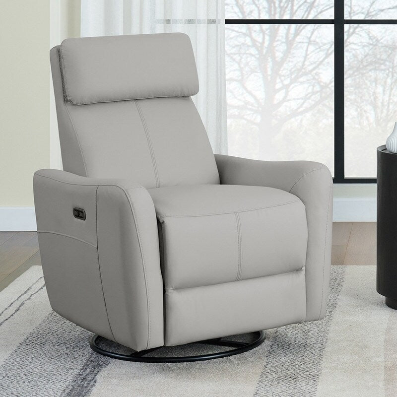 Poltrona reclinabile per allattamento Merlin Power Swivel Glider Rocker Recliner
