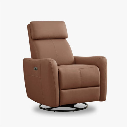 Poltrona reclinabile per allattamento Merlin Power Swivel Glider Rocker Recliner