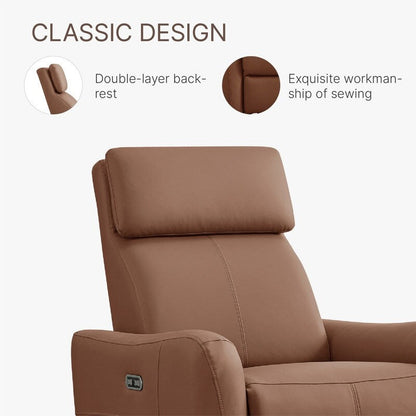 Poltrona reclinabile per allattamento Merlin Power Swivel Glider Rocker Recliner