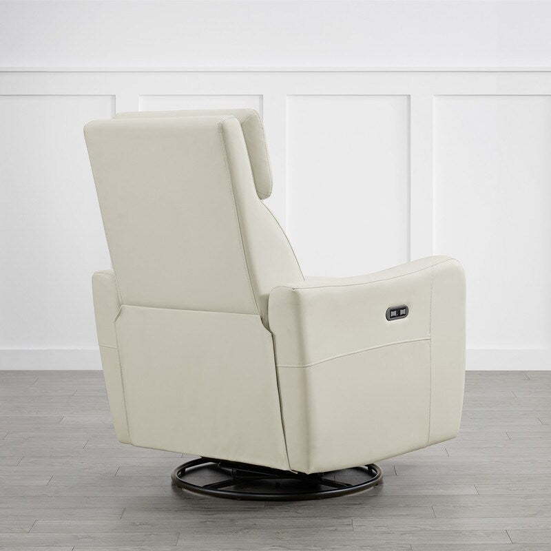 Poltrona reclinabile per allattamento Merlin Power Swivel Glider Rocker Recliner