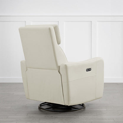 Poltrona reclinabile per allattamento Merlin Power Swivel Glider Rocker Recliner