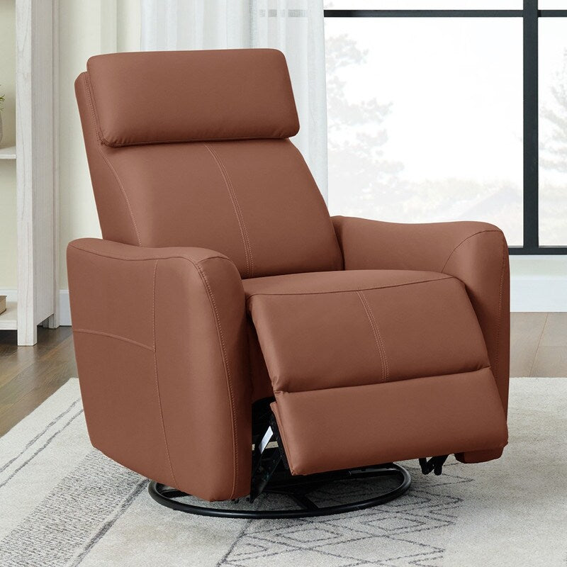 Poltrona reclinabile per allattamento Merlin Power Swivel Glider Rocker Recliner