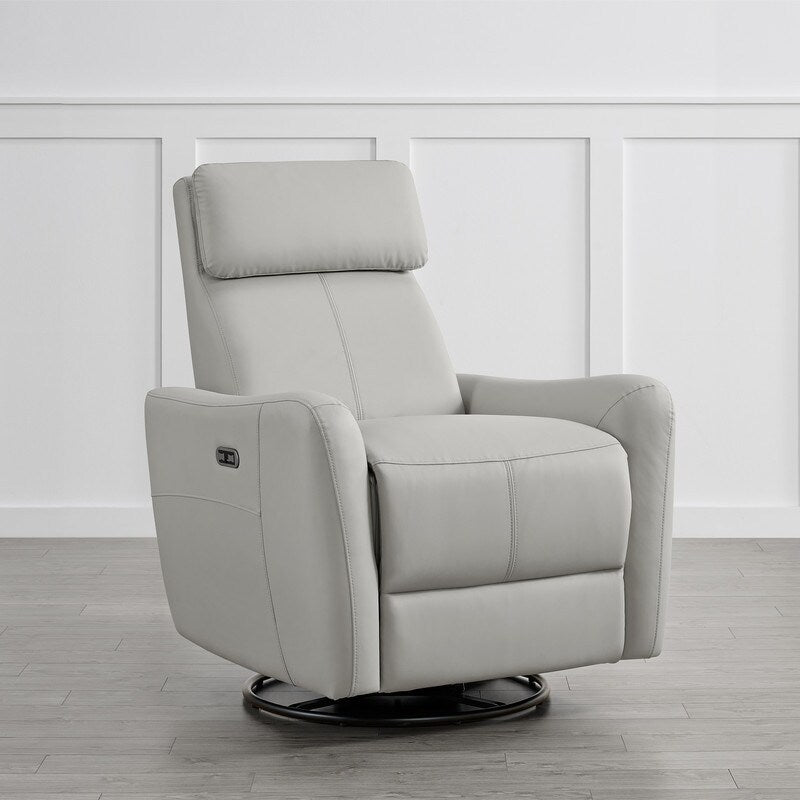 Poltrona reclinabile per allattamento Merlin Power Swivel Glider Rocker Recliner