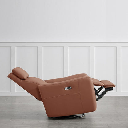 Poltrona reclinabile per allattamento Merlin Power Swivel Glider Rocker Recliner