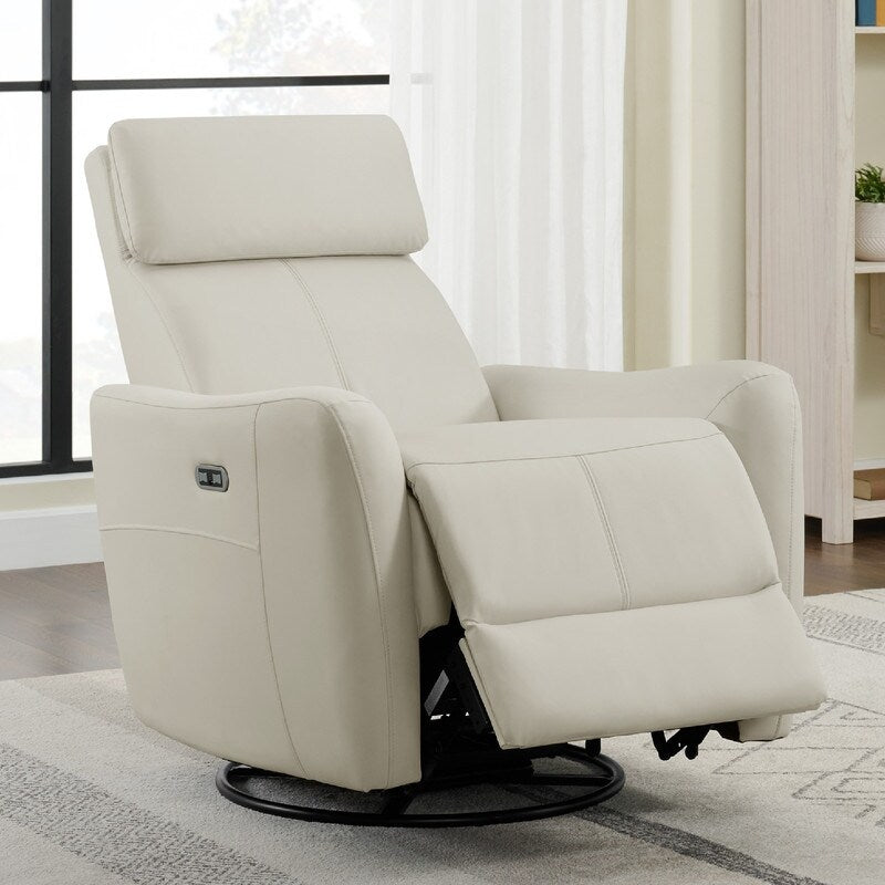Poltrona reclinabile per allattamento Merlin Power Swivel Glider Rocker Recliner