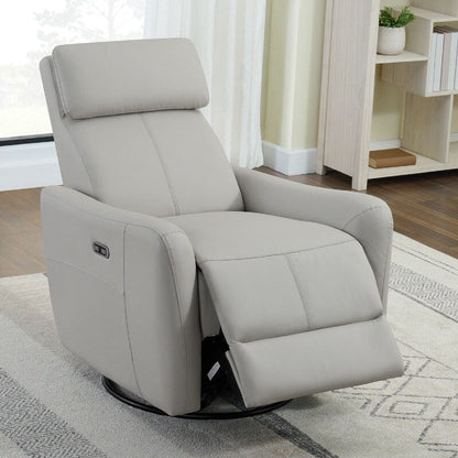 Poltrona reclinabile per allattamento Merlin Power Swivel Glider Rocker Recliner
