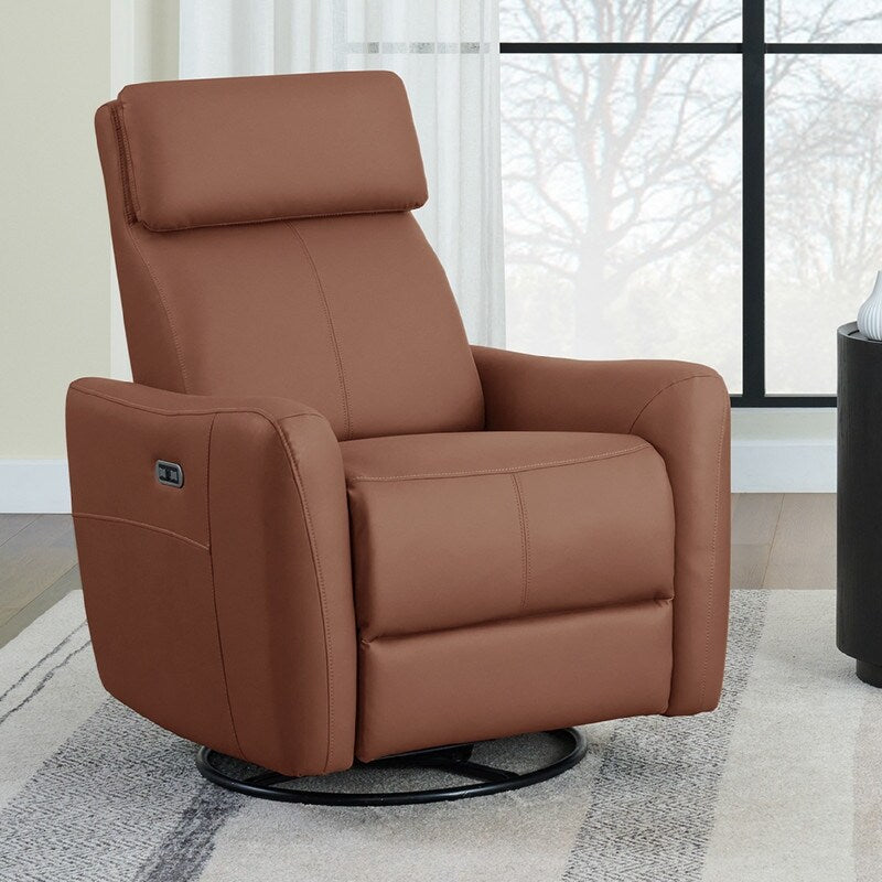 Poltrona reclinabile per allattamento Merlin Power Swivel Glider Rocker Recliner