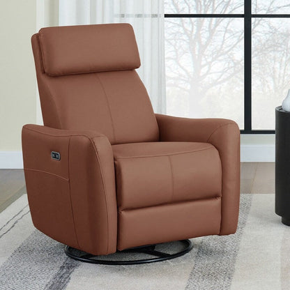 Poltrona reclinabile per allattamento Merlin Power Swivel Glider Rocker Recliner