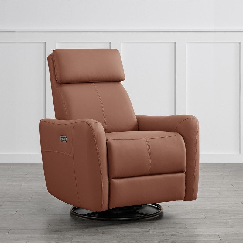 Poltrona reclinabile per allattamento Merlin Power Swivel Glider Rocker Recliner