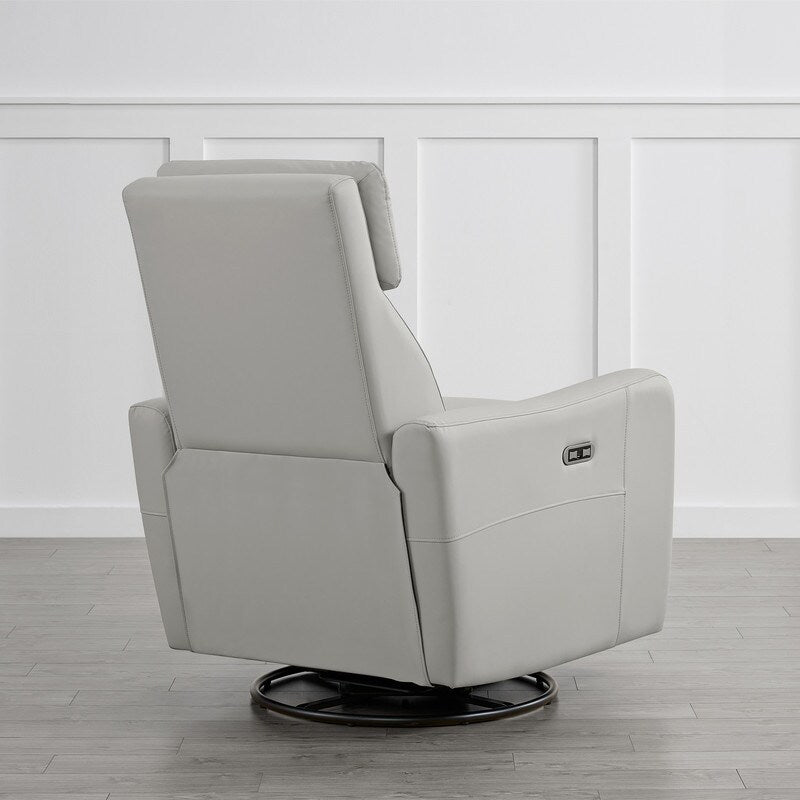 Poltrona reclinabile per allattamento Merlin Power Swivel Glider Rocker Recliner