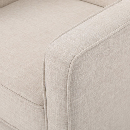 Poltrona reclinabile Mervynn Mid-Century Modern con bottoni in tessuto trapuntato di Christopher Knight Home