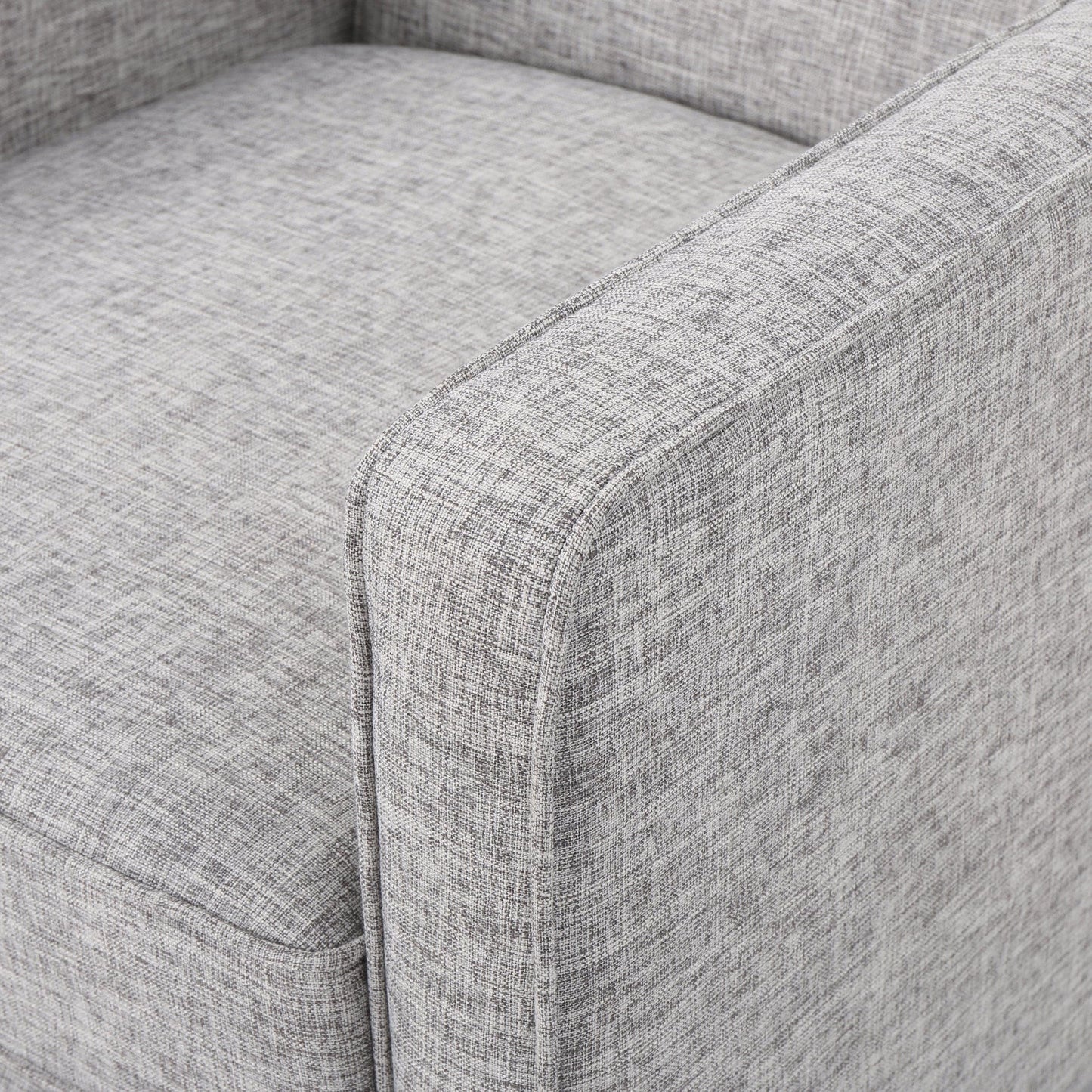 Poltrona reclinabile Mervynn Mid-Century Modern con bottoni in tessuto trapuntato di Christopher Knight Home