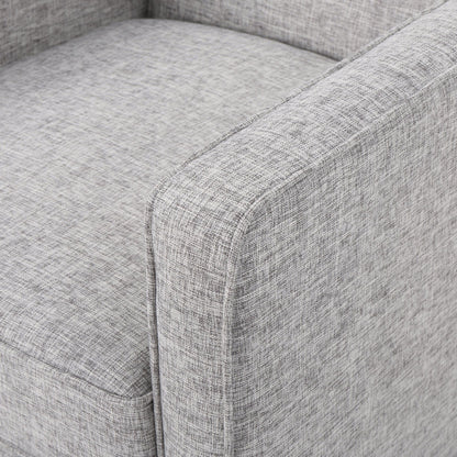 Poltrona reclinabile Mervynn Mid-Century Modern con bottoni in tessuto trapuntato di Christopher Knight Home