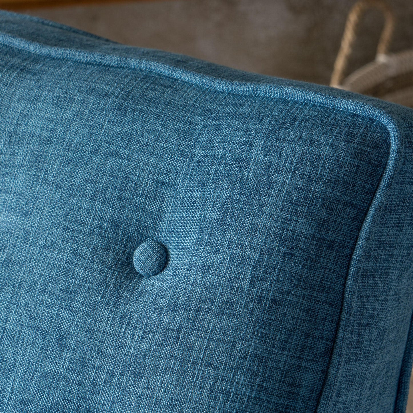 Poltrona reclinabile Mervynn Mid-Century Modern con bottoni in tessuto trapuntato di Christopher Knight Home