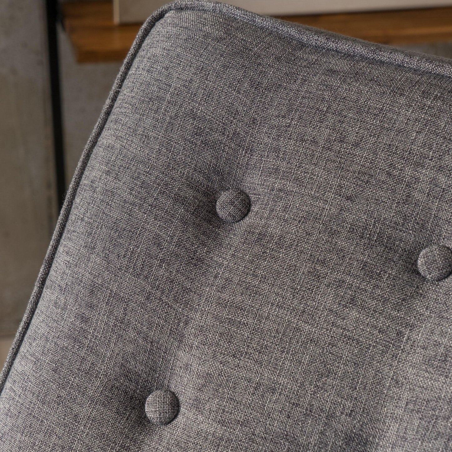 Poltrona reclinabile Mervynn Mid-Century Modern con bottoni in tessuto trapuntato di Christopher Knight Home